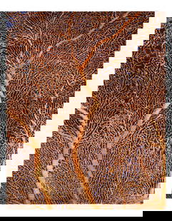 Brown Color  Hand Knotted Modern Rug 8' X 10': Brown Color Hand Knotted Modern Rug 8' X 10' - New, Modern, Hand-Knotted, Wool & Silk, 300 -D11024- 862.This item is part of our fine auction collection which includes many fine home accessories inclu