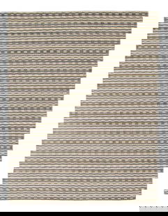 Modern Bamboo Silk Hand-made Indo Rug 6'x 9': Modern Bamboo Silk Hand-made Indo Rug 6'x 9' - NEW, Modern, Hand-Knotted, Lamb's Wool, 300 -D09342- 862.This item is part of our fine auction collection which includes many fine home accessories inclu