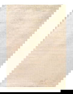Fine Hand Knotted V.silk Modern rug 6'2'' X 9'1'': Fine Hand Knotted V.silk Modern rug 6'2'' X 9'1'' - New, Modern, Hand-Knotted, V. Silk, 300 -D09419- 862.This item is part of our fine auction collection which includes many fine home accessories incl
