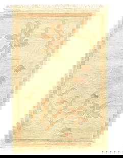 Fine Hand Knotted Modern Rug 4'1'' X 5'11'': Fine Hand Knotted Modern Rug 4'1'' X 5'11'' - New, Modern, Hand-Knotted, Lamb's Wool, 300 -51209- 862.This item is part of our fine auction collection which includes many fine home accessories includi