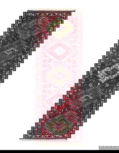 Fine Hand knotted Persian Yalameh runner 2'1'' X 6'9'': Fine Hand knotted Persian Yalameh runner 2'1'' X 6'9'' - New, Yalameh, Hand-Knotted, Lamb's Wool, 300 -D13485- 862.This item is part of our fine auction collection which includes many fine home access