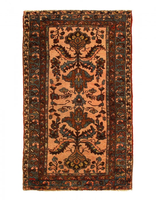 Persian Antique Hamadan rug 3'8'' X 6'6'': Persian Antique Hamadan rug 3'8'' X 6'6'' - Circa 1920, Hamadan, Hand-Knotted, Lamb's Wool, 300 -D12515- 862.This item is part of our fine auction collection which includes many fine home accessories