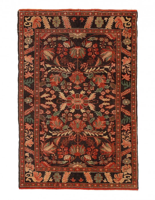 Fine Turkish Farahan Rug 3'3"x 4'9": Fine Turkish Farahan Rug 3'3"x 4'9" - circa 1970, Farahan, Hand-Knotted, Lamb's Wool, 300 -D14919- 862.This item is part of our fine auction collection which includes many fine home accessories includ