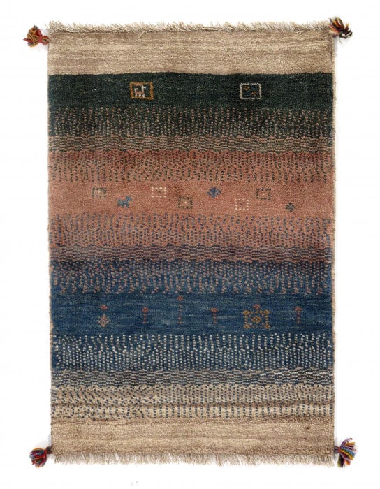 Fine Hand knotted Persian Gabbeh 2'X 3': Fine Hand knotted Persian Gabbeh 2'X 3' - NEW, Gabbeh, Straight-Wooven, Lamb's Wool, 300 -D09718- 862.This item is part of our fine auction collection which includes many fine home accessories includi