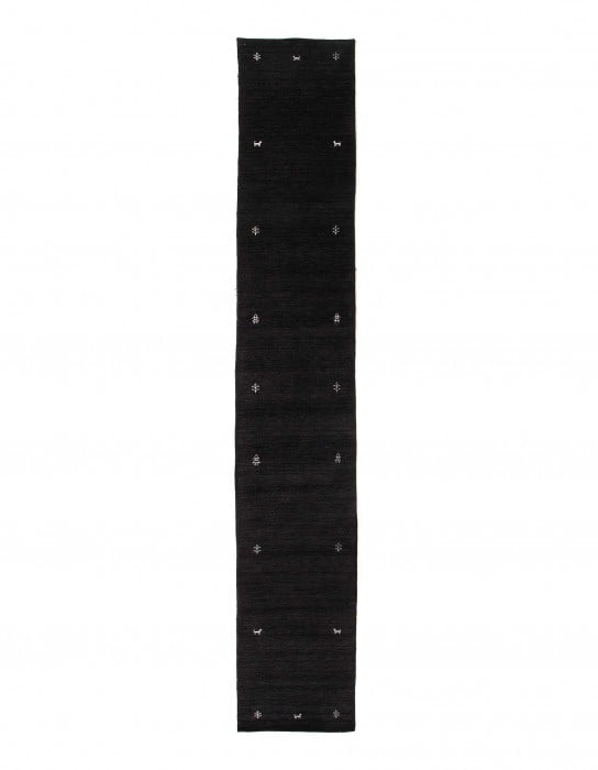 Fine Hand Knotted Persian Gabbeh Design Runner 2'8'' X 16'3'': Fine Hand Knotted Persian Gabbeh Design Runner 2'8'' X 16'3'' - New, Gabbeh, Hand-Knotted, Lamb's Wool, 300 -D12026- 862.This item is part of our fine auction collection which includes many fine home