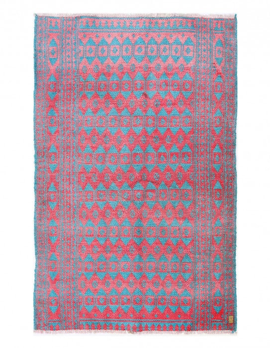 Reversible Persian cotton sumak hand woven rug 4'11"X 7'7": Reversible Persian cotton sumak hand woven rug 4'11"X 7'7" - CIRCA 1970, Sumak, Hand-Woven, Cotton, 300 -D14060- 862.This item is part of our fine auction collection which includes many fine home acce