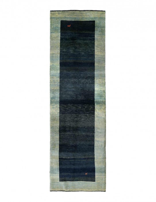 Fine Hand knotted Persian Gabbeh runner 2'7'' X 9'2'': Fine Hand knotted Persian Gabbeh runner 2'7'' X 9'2'' - New, Gabbeh, Hand-Knotted, Lamb's Wool, 300 -D14057- 862.This item is part of our fine auction collection which includes many fine home accessor