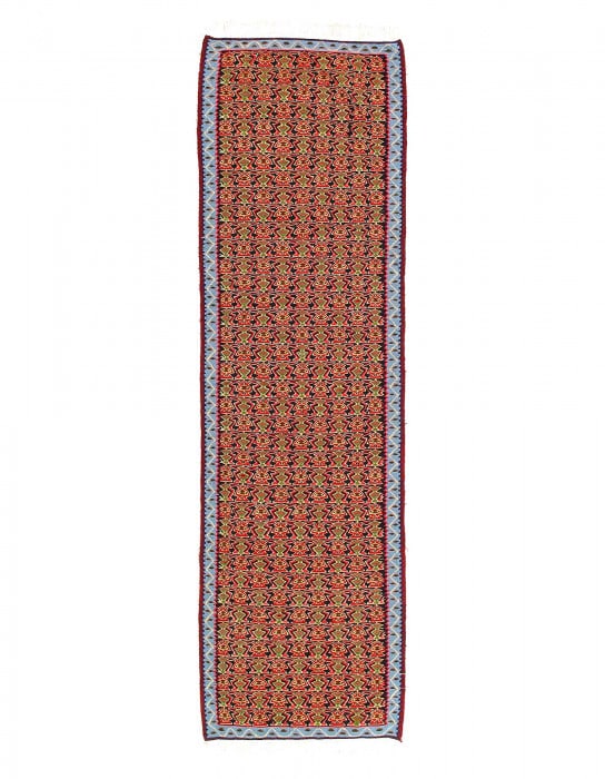 Fine Hand Knotted Flat weave Senneh Runner 2'3'' X 7'9'': Fine Hand Knotted Flat weave Senneh Runner 2'3'' X 7'9'' - New, Seneh Klim, Flatweave, Flat Weave, 300 -D14527- 862.This item is part of our fine auction collection which includes many fine home acces