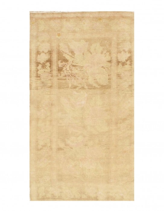 Beige Russian Qarabag rug 4'.7'' x 8'.6'': Beige Russian Qarabag rug 4'.7'' x 8'.6'' - circa 1940, Qarabag, Hand-Knotted, Lamb's Wool, 300 -D07895- 862.This item is part of our fine auction collection which includes many fine home accessories