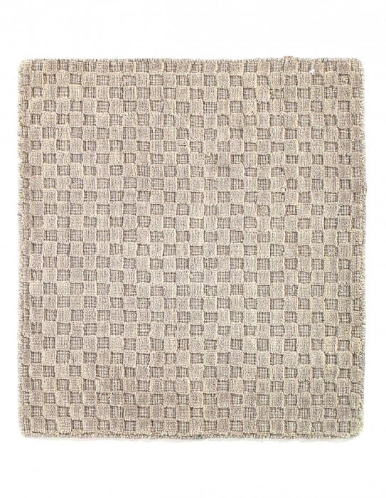 Modern Hand-made Indo Rug 2'X 2': Modern Hand-made Indo Rug 2'X 2' - NEW, Modern, Hand-Knotted, Lamb's Wool, 300 -D08487- 862.This item is part of our fine auction collection which includes many fine home accessories including antique