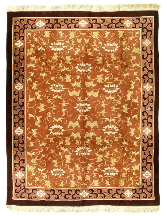Fine Hand Knotted Tabatian rug 8'11'' X 11'6'': Fine Hand Knotted Tabatian rug 8'11'' X 11'6'' - New, Modern, Hand-Knotted, Lamb's Wool, 300 -17723- 862.This item is part of our fine auction collection which includes many fine home accessories incl