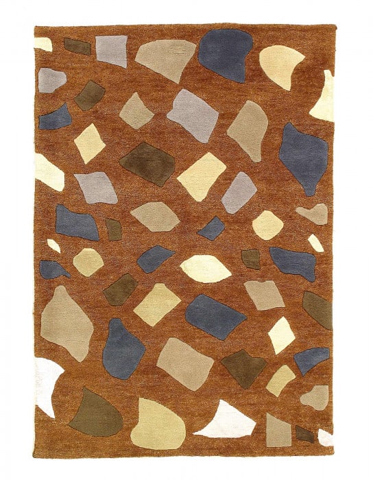 Fine Hand Knotted Modern rug 4' X 5'11'': Fine Hand Knotted Modern rug 4' X 5'11'' - New, Modern, Hand-Knotted, Lamb's Wool, 300 -D03502- 862.This item is part of our fine auction collection which includes many fine home accessories including