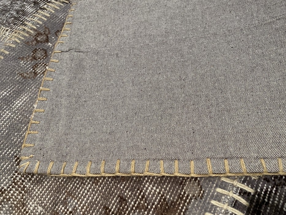 Gray Turkish Patchwork 8' X 10' - 5