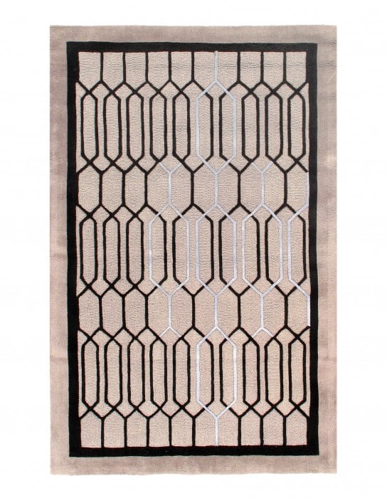 Gray Modern Tufted 5' X 8': Gray Modern Tufted 5' X 8' - New, Modern, Hand-Tufted, Wool, 300 -D10032- 862.This item is part of our fine auction collection which includes many fine home accessories including antique rugs, vintage