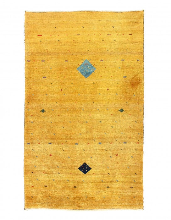 Fine Hand knotted Persain Gabbeh 4'2"X 7'4": Fine Hand knotted Persain Gabbeh 4'2"X 7'4" - CIRCA 2010, Gabbeh, Hand-Knotted, Lamb's Wool, 300 -D11650- 862.This item is part of our fine auction collection which includes many fine home accessories