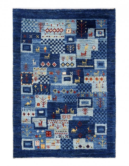 Fine Hand knotted Persian Gabbeh 2'X 3': Fine Hand knotted Persian Gabbeh 2'X 3' - NEW, Gabbeh, Straight-Wooven, Lamb's Wool, 300 -D13768- 862.This item is part of our fine auction collection which includes many fine home accessories includi