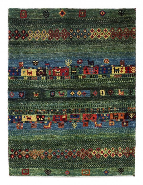 Fine Hand knotted Persian Gabbeh 2'3"X 3': Fine Hand knotted Persian Gabbeh 2'3"X 3' - NEW, Gabbeh, N/A, Lamb's Wool, 300 -D13772- 862.This item is part of our fine auction collection which includes many fine home accessories including antique