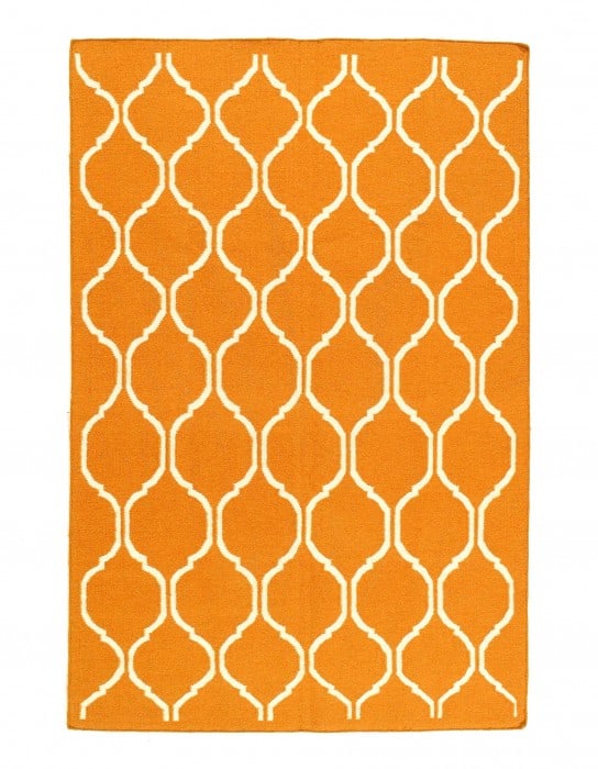 Brown Color Modern 5' X 8': Brown Color Modern 5' X 8' - New, Flat Weave, Hand-Knotted, Lamb's Wool, 300 -D05761- 862.This item is part of our fine auction collection which includes many fine home accessories including antique r