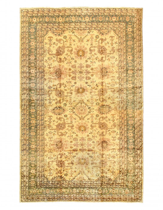 Fine hand knotted Farahan rug 14' X 24'6'': Fine hand knotted Farahan rug 14' X 24'6'' - New, Farahan, Hand-Knotted, Lamb's Wool, 300 -D08226- 862.This item is part of our fine auction collection which includes many fine home accessories includ