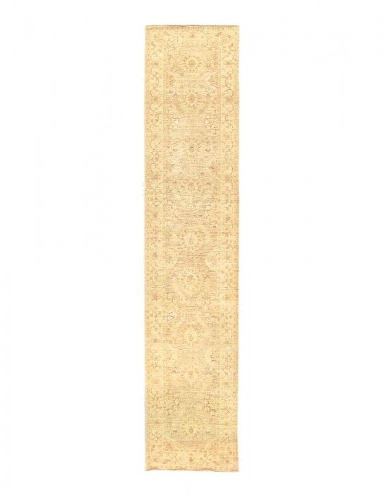 Ivory Fine Hand Knotted Farahan runner 2'7"X 13'3": Ivory Fine Hand Knotted Farahan runner 2'7"X 13'3" - NEW, Farahan, Hand-Knotted, Lamb's Wool, 300 -D04241- 862.This item is part of our fine auction collection which includes many fine home accessorie