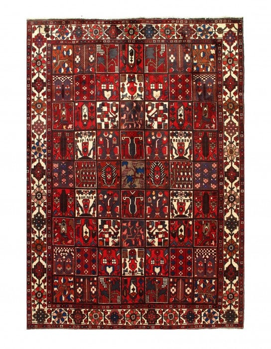 Persian Vintage Bakhtiari Rug - 6'11'' x 9'11'' (1 of 4)