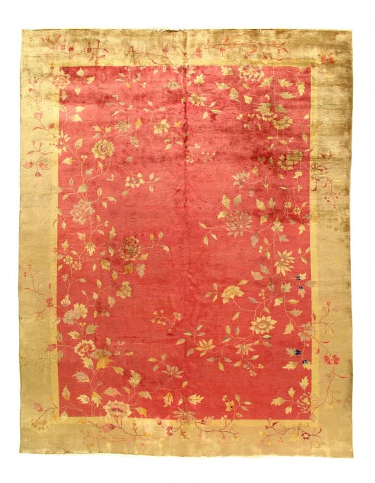 Chinese Fine Hand knotted Art Deco 8'11'' X 11'3'': Chinese Fine Hand knotted Art Deco 8'11'' X 11'3'' - Early 20th Century, Art Deco, Hand-Knotted, Lamb's Wool, 300 -D14346- 862.This item is part of our fine auction collection which includes many fine