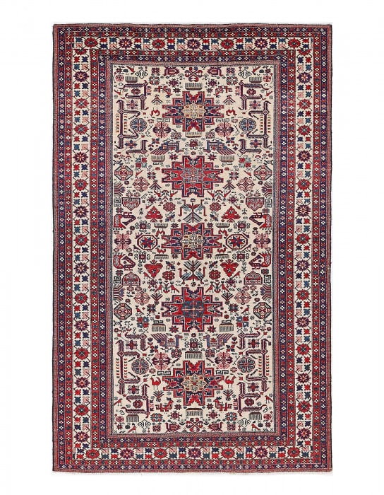 Persian Hand Knotted Ardabil 5'2'' X 8'9'': Persian Hand Knotted Ardabil 5'2'' X 8'9'' - circa 1960, All Over, Hand-Knotted, Lamb's Wool, 300 -D13319- 862.This item is part of our fine auction collection which includes many fine home accessorie