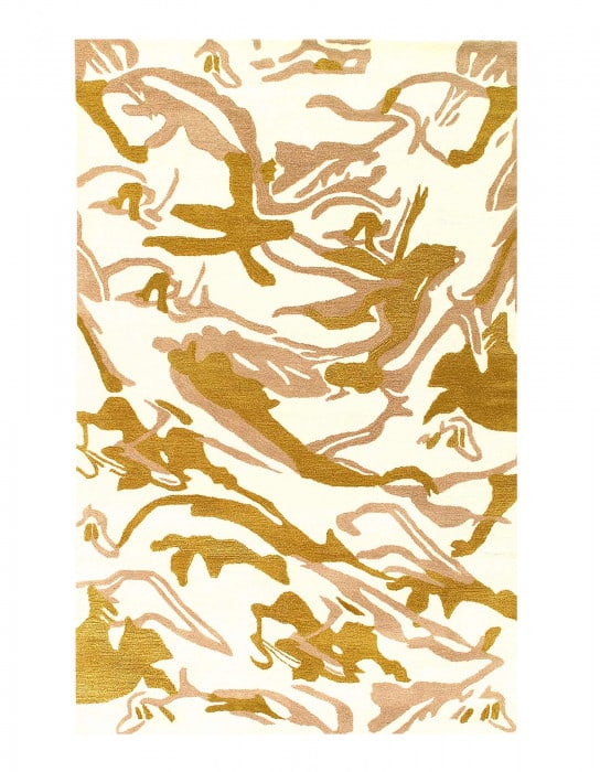 Fine Hand Tufted Abstract rug 5' X 8': Fine Hand Tufted Abstract rug 5' X 8' - New, Abstract, Hand-Tufted, Lamb's Wool, 300 -D12633- 862.This item is part of our fine auction collection which includes many fine home accessories including a