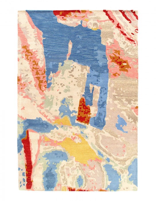 Fine Hand Tufted Abstract rug 6' X 9': Fine Hand Tufted Abstract rug 6' X 9' - New, Abstract, Hand-Tufted, Lamb's Wool, 300 -D12627- 862.This item is part of our fine auction collection which includes many fine home accessories including a