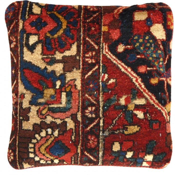 Pasargad Vintage Hand Knotted Farahan Rug Pillow 20": Pasargad Vintage Hand Knotted Farahan Rug Pillow 20" - N/A, Farahan, Hand-Woven, Lamb's Wool, 300 -K 210 A- 862.This item is part of our fine auction collection which includes many fine home accessori
