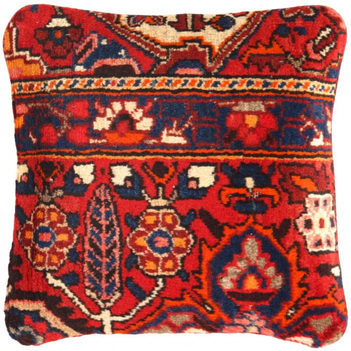 Pasargad Vintage Hand Knotted Farahan Rug Pillow 20": Pasargad Vintage Hand Knotted Farahan Rug Pillow 20" - N/A, Farahan, Hand-Woven, Lamb's Wool, 300 -K 184 A- 862.This item is part of our fine auction collection which includes many fine home accessori