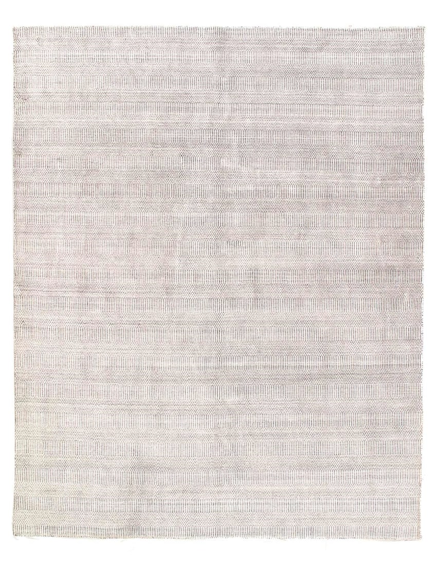 Gray color Fine hand knotted Modern rug 8'2'' X 9'11'': Gray color Fine hand knotted Modern rug 8'2'' X 9'11'' - New, Modern, Hand-Knotted, Lamb's Wool, 300 -D15090- 862.This item is part of our fine auction collection which includes many fine home accesso