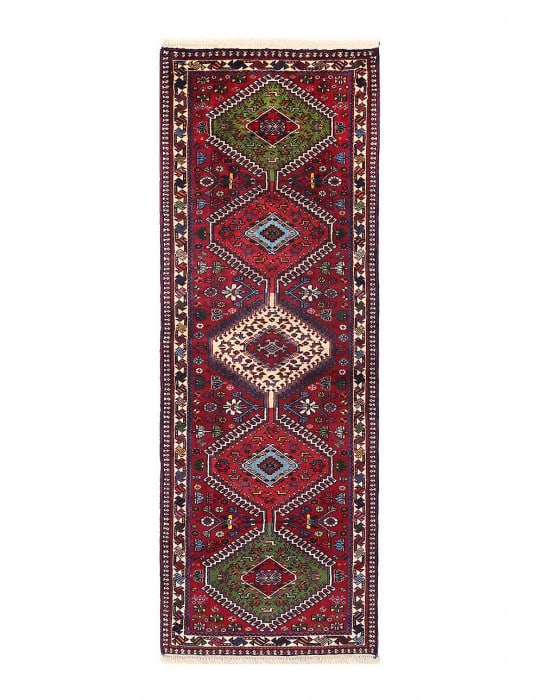 Fine Hand knotted Persian Yalameh runner 2'1'' X 6'9'' (1 of 3)