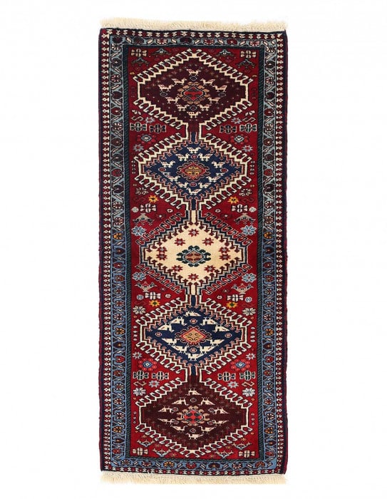 Fine Hand knotted Persian Yalameh runner 1'9'' X 4'7'' (1 of 4)
