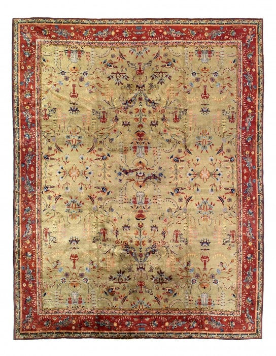 Antique Turkish Anatolia rug 12'9'' X 16'2'' (1 of 3)