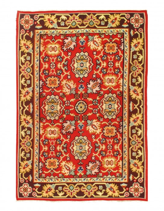 Fine Turkish Kilim 5'3"X 7'7" (1 of 4)