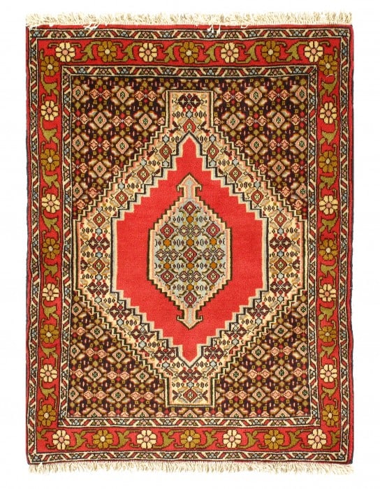 Persian Senneh Rug - 2'4" x 3'3" (1 of 3)