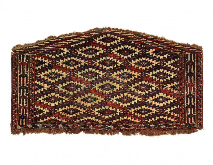 Fine Hand knotted Antique Russian Turkman 2'X 3'8" (1 of 4)