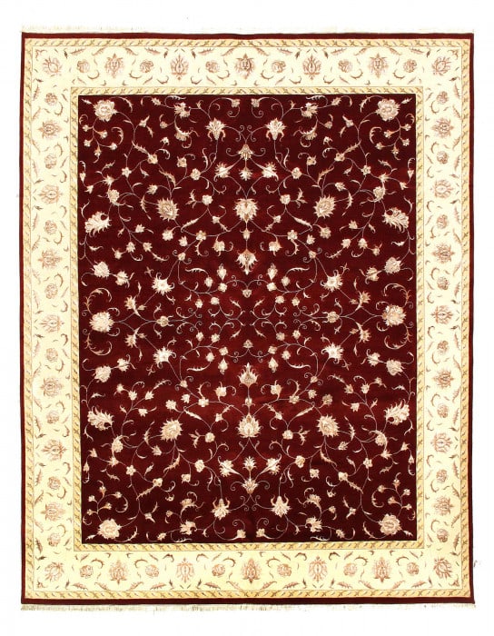 Tabriz allover Design Silk & Wool 8' x 10' (1 of 3)
