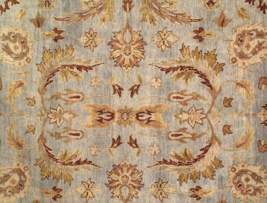 Light Blue Tabriz 8' X 10' - 2