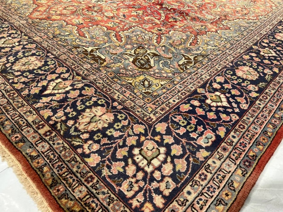 Rust Persian Tabriz Design 8'.3'' X 12'.2'' - 2