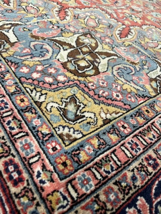 Rust Persian Tabriz Design 8'.3'' X 12'.2'' - 9