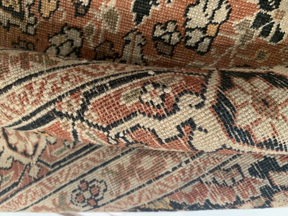 Rust Antique Tabriz 3' 11'' X 5' 6'' - 7