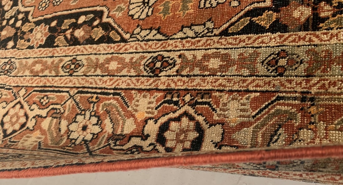 Rust Antique Tabriz 3' 11'' X 5' 6'' - 8