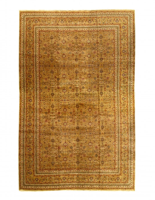 Fine Hand Knotted Tabriz design 13'11'' X 21'9'' (1 of 9)