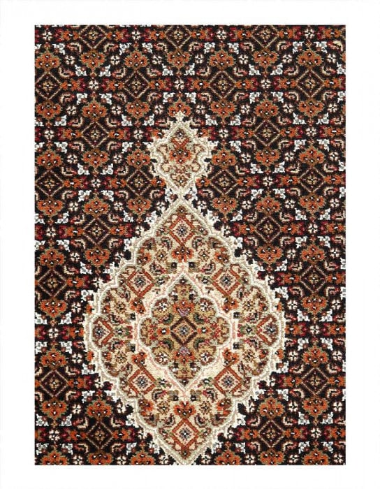 Fine Tabriz Runner Sill Wool 2'8"X12' - 2