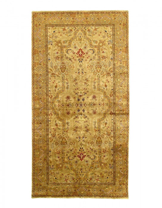 Fine Hand Knotted Gallery size Tabriz design 5'11'' X 11'8'' (1 of 9)