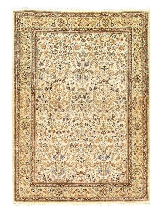 Fine Hand Knotted Persain Vintage Tabriz 6'2'' X 8'8'' (1 of 3)