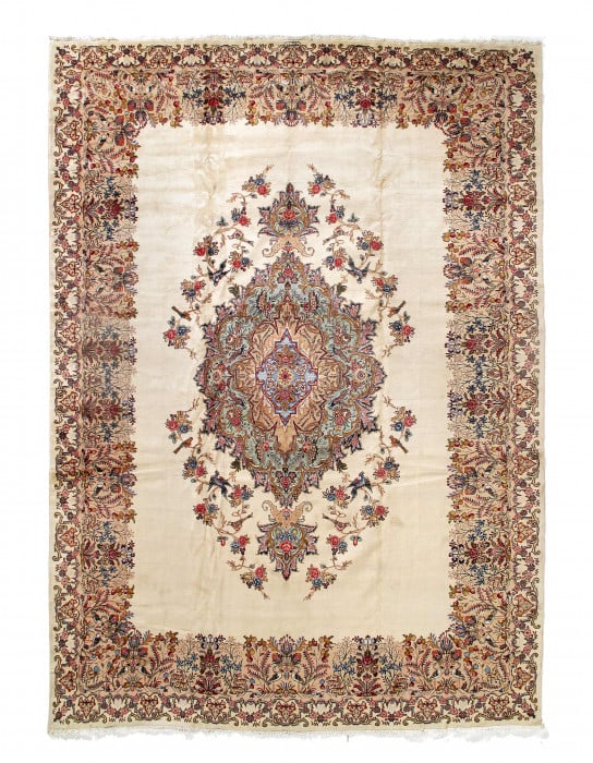 Fine Hand Knotted Persian Vintage Tabriz 13'2'' X 18' (1 of 3)