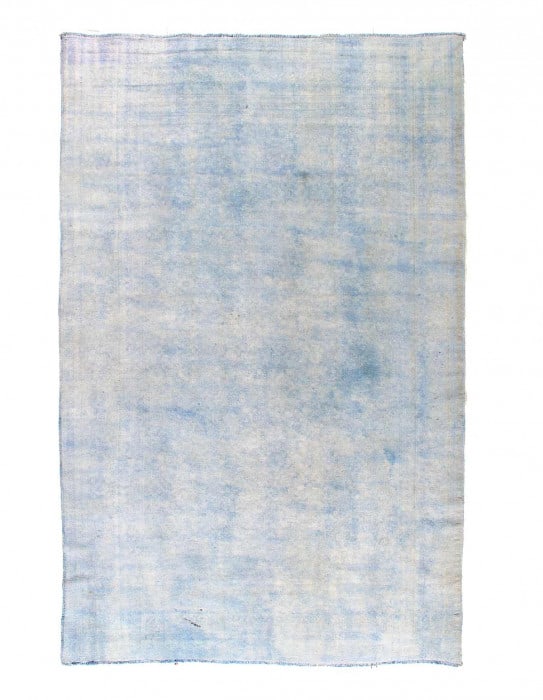 Reversible Persian cotton sumak Overdyed hand woven rug 7' X 11' (1 of 3)